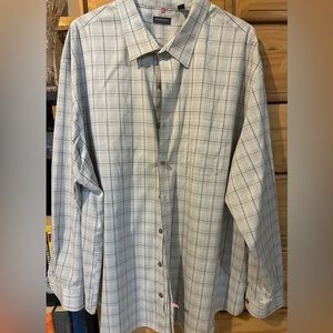 Van Heusen Long Sleeve Button Down Shirt sz 20-20 1/2 3XL
